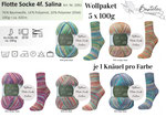 Wollpaket Rellana Flotte Socke Salina