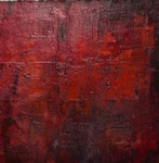 40x40 "Red" Spachtelmasse, Tusche