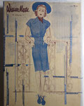 Original Titellblatt,  Wiener Mode 1950igern,  25x35x3m5cm,  €150,00