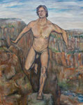 Adler, Acryl auf Leinwand, 80 cm x 100 cm, 2020