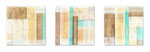 Driftwood-  Mixed Media on wood with epoxy resin - 3x (20 x 20 cm)