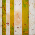 Birds flying free - Técnica mixta sobre madera con resina epoxi  - 40 x 40 cm