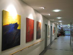 »Abstrakte Malerei«  Kreiskrankenhaus Osterholz-Scharmbeck, 2011