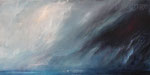 Regenstimmung (1) - Acryl auf Leinwand - 50x100 cm - 2014