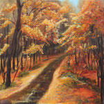 Herbst - Acryl auf Leinwand - 50x50 cm - 2012 (in Privatbesitz)