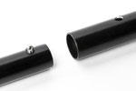 Gestänge aus pulverbeschichtetem Aluminium (kein Rost!)
