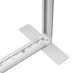 LedBoxFlex Leuchtwand Eckverbindung mit Fuß