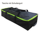 Gerade Messewand Stoff Umhängetasche klein