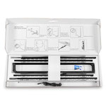 LED BOX Lightbox in Kartonbox (schwarze Profile) 