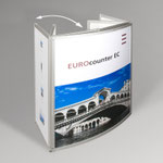 EC-Counter / faltbare Seitenteile ... einfacher Aufbau