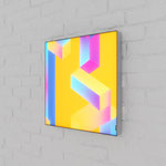 Pixlip Poster im hellen Raum