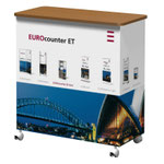 ET-Counter / Popup-Falttheke mit Textilgrafik