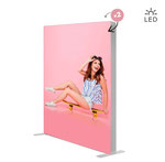 LED-Leuchtwand 200x200cm mit Grafik LedBoxPlus