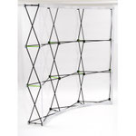 Popup Messewand Stoff Faltstruktur 3x3