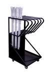 TEMPALINE Cart, passend für 25 Gurtpfosten (optional)