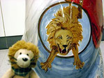 Der Löwe ist das Wappentier. Ich finde er sieht mir sehr ähnlich oder ich ihm?