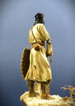 Croisé à la bataille de MANSOURAH, le 8 février 1250 - Figurine métal 90mm