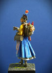 Marie-Anne DESBARICADES 1771-1821 Figurine résine 75 mm