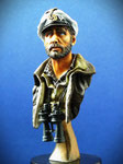 Commandant de U-Boot - Bust résine 1/10ème.