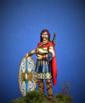 Guerrier celte - IV ème siècle.