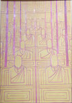 Recitation Ceremony (46 x 66 cm) gerahmt