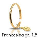 Fede Unoaerre Classica Francesina Oro Giallo Grammi 1,5 Referenza: 15AFN4