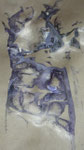 o.T. Seidenpapier, Pastellkreide und Tusche auf Karton  23x16cm   2014