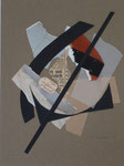 o.T.   Papiere unterschiedlicher Qualitäten und Farben    20x24cm  2010