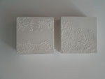 o.T.   Öl und Füllmaterial auf Holz    je 15x15cm   2016