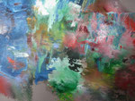 o.T.  Öl auf Ingrespapier   40x40cm  2012