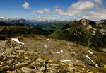 Panoramica dalla vetta del Pizzo dell'Uomo verso la Val Piora , Val di Blenio , Ticino , Svizzera.  Info; Nikon D3S + 24-70mm f2.8 Zoom Nikon a 24mm a f16 1/250 a ISO 200 + filtro polarizzatore   