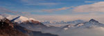 Il Monte Crocione le alpi Orobiche e il Sasso Gordona , Ticino , Svizzera.  Info; Nikon D3S + 24-70mm f2.8 Zoom Nikon a 48mm a f/22 1/20sec + filtro ND Lee 0.9 su cavalletto