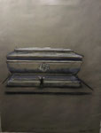 Nice - Cimetière 6, 1991, Zeichnung, Mischtechnik/Papier, 63 x 48 cm  