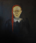 Jürgen Kramer: *Eva-Maria*, 1988, Öl/Leinwand, 100 x 70 cm