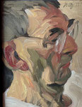 Johannes Grützke: *Selbst 5.4.2011*, Öl/Leinwand, 40 x 30 cm