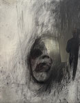 Rainer Wölzl: *Stilleben* (Studienblatt)*, 1988, Kohle/Papier, 52 x 41 cm