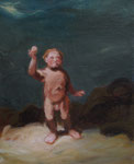 Benedicte Peyrat: *Ohne Titel*, 2012, Acryl/Leinwand, 30 x 24 cm