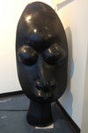 Bernard Matemera: *Black Beauty*, um 1985, Serpentin, Höhe 66 cm