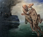 Pavel Feinstein: *N 2269*, 2017, Öl/Leinwand, 150 x 130 cm