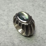 Silberring mit Labradorith
