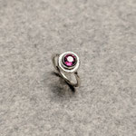 Silberring mit Granat