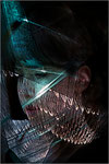 Laser woman. Bildformat: 3:2