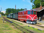 T47.006 mit Touristenzug in Kamenice nad Lipou