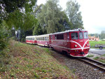 TU47.018 am Bahnübergang in Cernovice