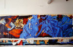 #1 Black Magic Woman Set Design Mural ©1991, Black Magic Woman Movie 1991