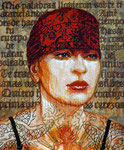 Frida: "A Toda Madre" ©2013, Acrylic on Canvas, Dimensions 18" w x 24" h, Private Collection