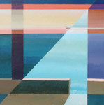 Martha's Vineyard Islander, 2006. 40 x 40 in. Acrylic paint on birch. $1,400 #06PA124L