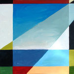 Beach View, 2008. 30 x 30 in. Acrylic paint on canvas. $800 #08PA126L