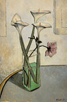 CAL·LES I ROSA 1 - Oli sobre llenç - 92x60cm - 2025