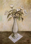WHITE FLOWERS - Oil on canvas - 65x45cm - 2019